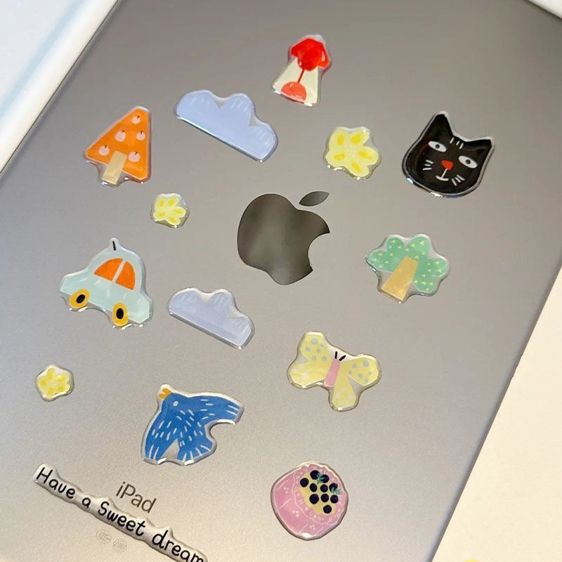 3D Cute Jelly Stickers