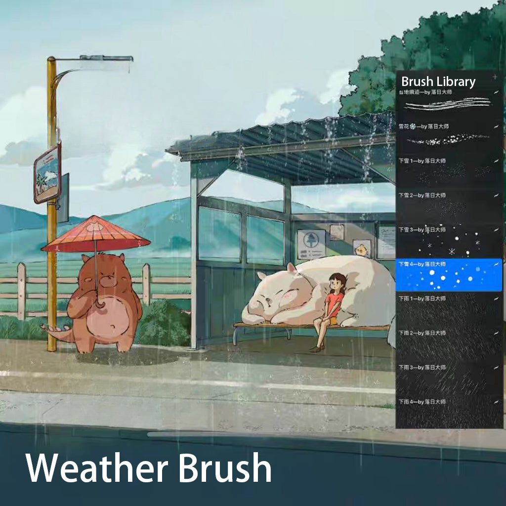 113 Nature-themed Brushes