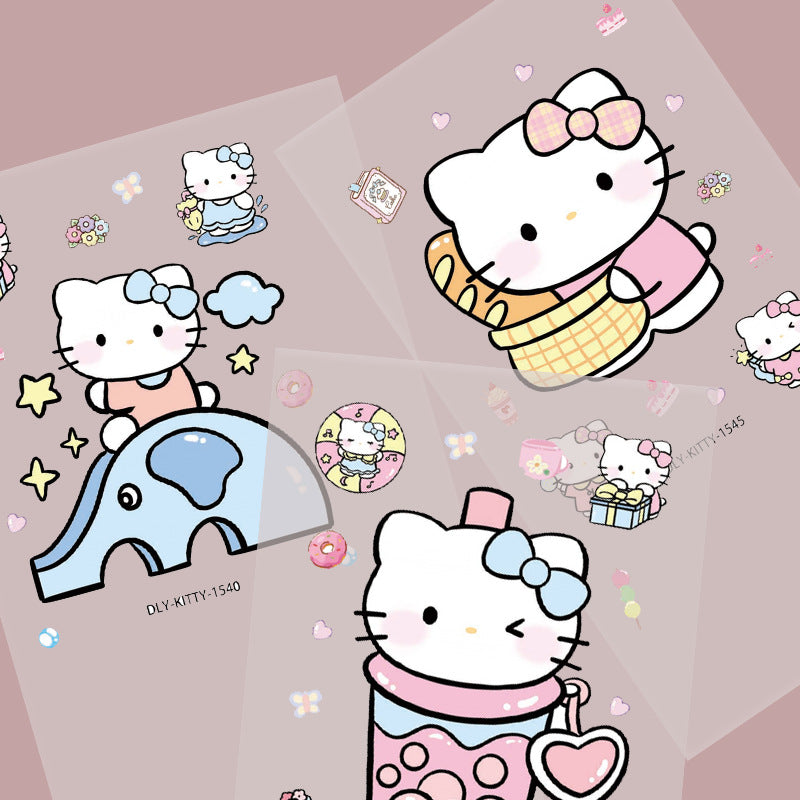 5D Labubu Embossed Stickers-Small Size