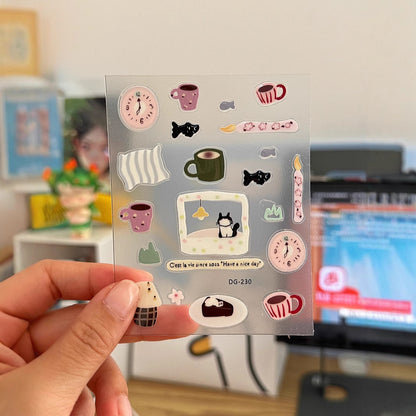 3D Cute Jelly Stickers