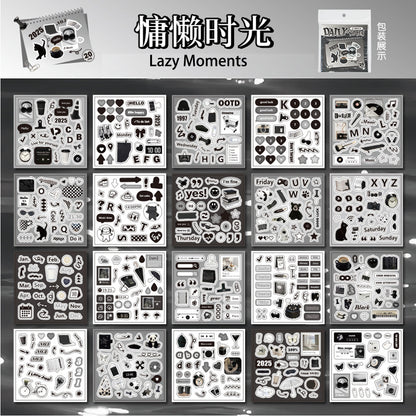 DECO Square-Cut Sticker Book-Korean INS Style