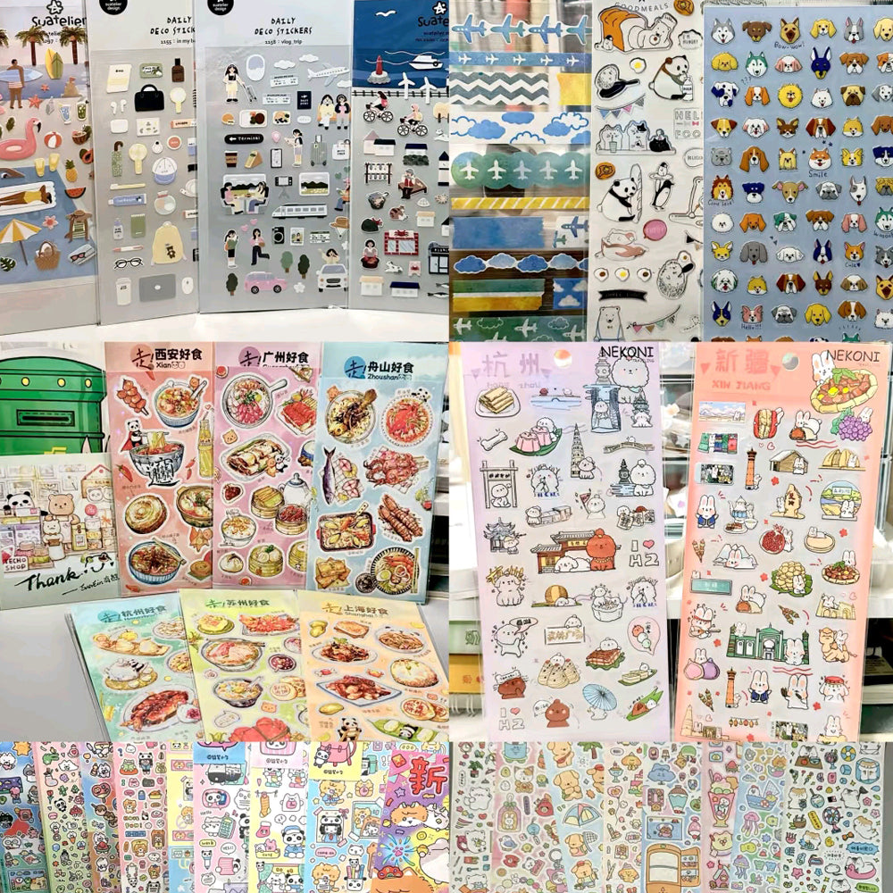 Stickers, Tools on Live